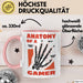 Gamer Geschenk Tasse Anatomy Of A Gamer Zocker Lustige Geschenkidee Rosa Trendation