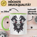Metalhead Tasse Geschenkidee für Heavy Metal Fans Grün Trendation