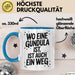 Gundula Tasse Geschenk Wo Eine Gundula Ist Ist Auch Ein Weg Geschenkidee Becher mit Name Blau Trendation