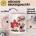 Regenwurm Vogel Tasse Geschenk Lustige Geschenkidee Spruch Ääh Miau Rosa Trendation