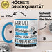 Rennfahrerin Tasse Geschenk Spruch Wer Will Schon Prinzessin Sein Wenn Man Auch Rennfahrerin Sein Kann Blau Trendation