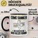 Comic-Sammler Tasse Geschenk für Comic-Sammler Der Mann Der Alles Kann Geschenkidee zum Geburtstag Schwarz Trendation
