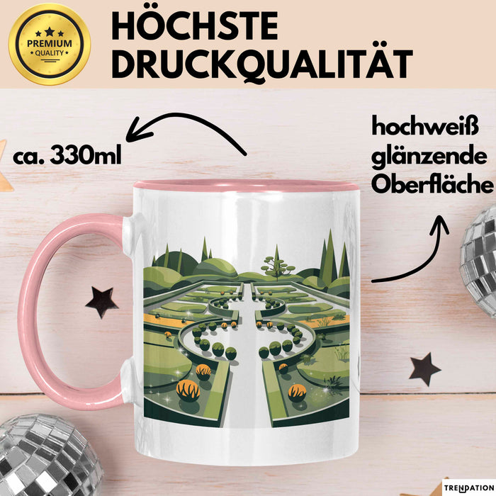 Landschaftsarchitekt Tasse Geschenk Lustige Geschenkidee Spruch Für Outdoor Designer Rosa Trendation