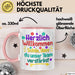 Office Arbeitskollege Tasse Geschenk Lustige Geschenkidee Spruch Herzlich Willkommen Schön Dass Du Unser Team Verstärkt Rosa Trendation