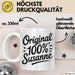 Susanne Tasse Geschenk Original 100% Susanne Geschenkidee Geburtstag Weiß Trendation