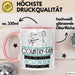 Country-Fan Weil Es Keinen Schöneren Beruf Gibt Tasse Geschenk für Eine Country-Fan Lustig Rosa Trendation