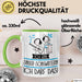 Geschenk für Singer-Songwriterin Tasse Lustige Geschenkidee Geburtstag Ich Bin Singer-Songwriterin Ich Darf Das Grün Trendation