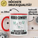 Rodeo-Cowboy Tasse Geschenk für Rodeo-Cowboy Der Mann Der Alles Kann Geschenkidee zum Geburtstag Rot Trendation