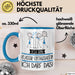 Geschenk für Klassik-Enthusiastin Tasse Lustige Geschenkidee Geburtstag Ich Bin Klassik-Enthusiastin Ich Darf Das Blau Trendation