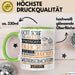 Wildtierbeobachterin Geschenk Becher Tasse Gott Schuf Alle Menschen Gleich Nur Die Besten Durfeten Wildtierbeobachterin Werden Geschenkidee Lustig Grün Trendation