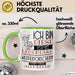 Wildtierforscherin Tasse Geschenk Ich Bin Diese Eine Legendäre Wildtierforscherin Von Der Alle Reden Geschenkidee Geburtstag Weihnachten Grün Trendation
