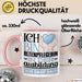 Altenpflegerin Ausbildung Start Geschenk Tasse Ich Bin Altenpflegerin In Der Ausbildung Ich Darf Das Kaffee-Becher Geschenkidee Rosa Trendation