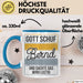 Bernd Tasse Geschenk Gott Schuf Bernd Und Dachte Wird Lustig Geschenkidee Blau Trendation