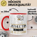 Athletin Geschenk Tasse Becher Die Frau Die Allen Kann Geschenkidee für eine Athletin Lustig Rot Trendation