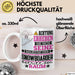 Snowboarder Geschenk Tasse Lustiger Spruch Erheben Sie Sich Der Snowboarder Betritt den Raum Weiß Trendation