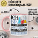 Chemielaborantin Ausbildung Start Geschenk Tasse Ich Bin Chemielaborantin In Der Ausbildung Ich Darf Das Kaffee-Becher Geschenkidee Rosa Trendation