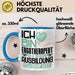 Ergotherapeut Ausbildung Tasse Geschenk Ich Bin Ergotherapeut In Der Ausbildung Ich Darf Das Geschenkidee Spruch Blau Trendation