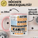 Kanute Geschenk Tasse Lustiger Spruch Erheben Sie Sich Der Kanute Betritt den Raum Rosa Trendation