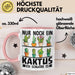 Kaktus-Sammler Tasse Geschenk Nur Noch Ein Kaktus Ich Schwöre Es Rosa Trendation