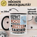 Taucher Geschenk Lustiger Spruch für Taucher Geschenkidee Bester Taucher Der Welt Schwarz Trendation