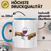 Weinliebhaber Tasse Geschenk Erschaffung Von Adam Kunst Geschenkidee 2 Hände Finger Rotwein Wein Liebhaber Blau Trendation