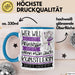 Künstlerin Tasse Geschenk Spruch Wer Will Schon Prinzessin Sein Wenn Man Auch Künstlerin Sein Kann Blau Trendation