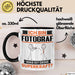 Fotograf Tasse Geschenk für Fotograf Geburtstag Lustiger Spruch Kaffee-Becher Was Ist Deine Superkraft Schwarz Trendation