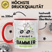 Sammler Geschenk Tasse So Gut Kann Nur Ein Sammler Aussehen Geschenkidee Kaffee-Becher Rot Trendation
