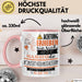 Konzertveranstalterin Tasse Geschenk Lustiger Spruch Bitte Erheben Sie Sich Seine Majestät Die Konzertveranstalterin Betritt Den Raum Rosa Trendation