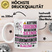 Studiomusiker Geschenk Tasse Lustiger Spruch Erheben Sie Sich Der Studiomusiker Betritt den Raum Weiß Trendation