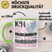 Biologielaborantin Ausbildung Start Geschenk Tasse Ich Bin Biologielaborantin In Der Ausbildung Ich Darf Das Kaffee-Becher Geschenkidee Grün Trendation