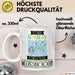 Meeresbiologin Tasse Geschenk Becher Stark Attraktiv Furchtlos Meeresbiologin Lustige Geschenkidee Weiß Trendation