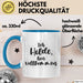 Hilde Tasse Ich Hilde, Bin Vollkommen Geschenk Blau Trendation