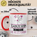 Tänzerin Geschenk Tasse Becher Die Frau Die Allen Kann Geschenkidee für eine Tänzerin Lustig Rot Trendation