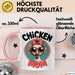 Huhn Tier Bauer Tasse Becher Geschenk Lustige Geschenkidee Spruch Hühnermama Rosa Trendation
