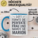 Marion Tasse Geschenk Gott Formte Die Perfekte Frau Marion Geschenkidee Blau Trendation