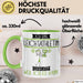 Leichtathletin Tasse Geschenk Ich Bin Leichtathletin Warum Weil Ich Es Kann Geschenkidee Geburtstag Grün Trendation