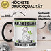 Katzenliebhaber Tasse Geschenk für Katzenliebhaber Der Mann Der Alles Kann Geschenkidee zum Geburtstag Schwarz Trendation