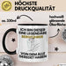 Bergführer Geschenk Tasse Lustige Geschenkidee Geburtstag für Bergführer Ich Bin Dieser Legendäre Bergführer Von Dem Alle Geredet Haben Kaffee-Becher Schwarz Trendation
