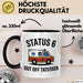 Rettungsdienst Notfallsanitäter Tasse Geschenk Lustige Geschenkidee Spruch Status 6 Außer Dienst Emergency Paramedic Tatütata Trendation