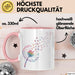Hund Tierliebhaber Tasse Geschenk Lustige Geschenkidee Spruch Rosa Trendation