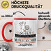 Wildtierforscherin Geschenk Tasse So Gut Kann Nur Eine Wildtierforscherin Aussehen Geschenkidee Geburtstag Weihnachten Lustig Rot Trendation