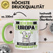 Uropa Tasse Geschenk für Uropa Geburtstag Lustiger Spruch Kaffee-Becher Was Ist Deine Superkraft Grün Trendation
