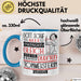 Tonmeisterin Geschenk Becher Tasse Gott Schuf Alle Menschen Gleich Nur Die Besten Durfeten Tonmeisterin Werden Geschenkidee Lustig Blau Trendation