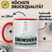 Snowshoer Geschenk Tasse Ich Bin Snowshoer Aber Sag Doch Einfach Superheld Lustige Geschenkdiee für Snowshoer Kaffee-Becher Rot Trendation