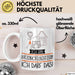 Geschenk für Katzenhotelbesitzerin Tasse Lustige Geschenkidee Geburtstag Ich Bin Katzenhotelbesitzerin Ich Darf Das Weiß Trendation
