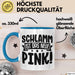Schlamm Ist Das Neue Pink Quad Fahren Tasse Geschenkidee Frauen Mädchen Quad-Fahrerin Becher Blau Trendation