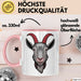 Ziegenliebhaber Tasse Geschenkidee Stalltier Enthusiast Geschenkidee Lustig Rosa Trendation