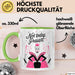 Freche Königin Tasse Geschenk Lustige Geschenkidee Spruch Für Starke Persönlichkeiten Grün Trendation