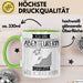 Abenteurerin Tasse Geschenk Ich Bin Abenteurerin Warum Weil Ich Es Kann Geschenkidee Geburtstag Grün Trendation